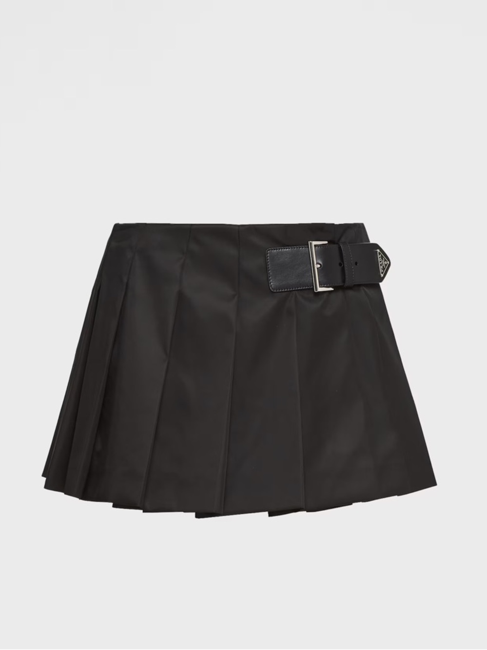 Prada Pleated Re-Nylon miniskirt - Picture 13 of 14